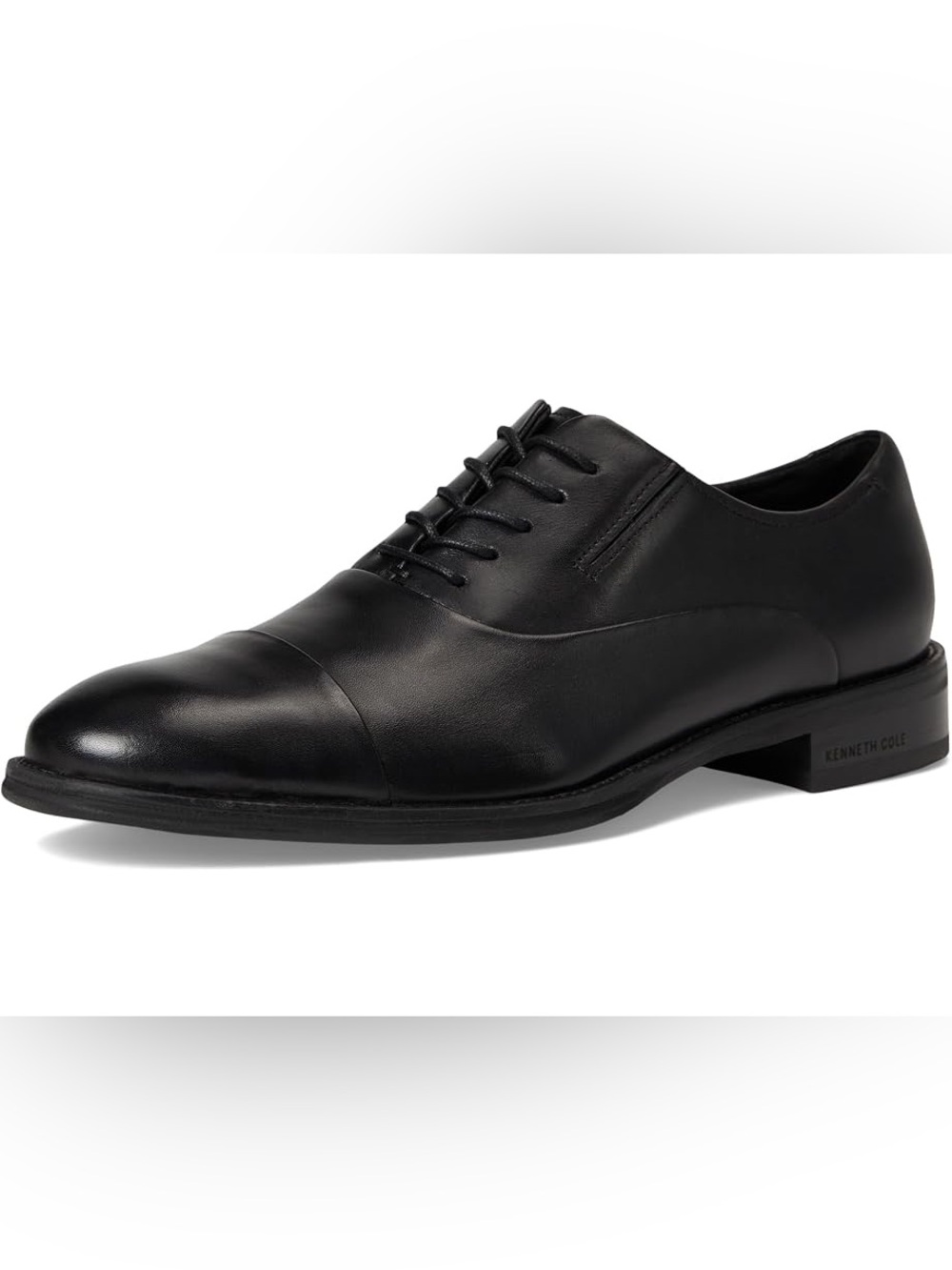 Wide Width Kenneth Cole New York Men's Tully Leather Cap Toe Oxford Size 8W